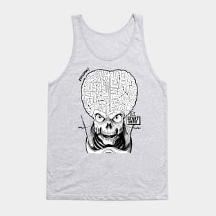 Mars Attacks Maze Tank Top